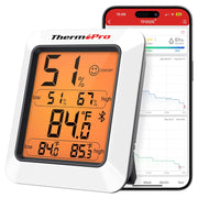 LABART ThermoPro TP350 Bluetooth Hygrometer Thermometer Indoor Humidity and Temperature Monitor